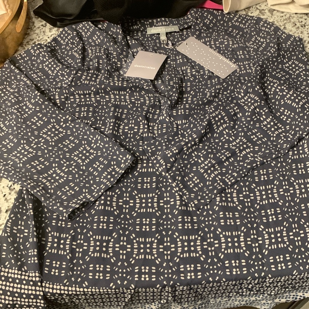danielrainn Blue/Grey Shirt, Small